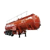 45000L 4 Axle مخزن روغن نیمه تریلر